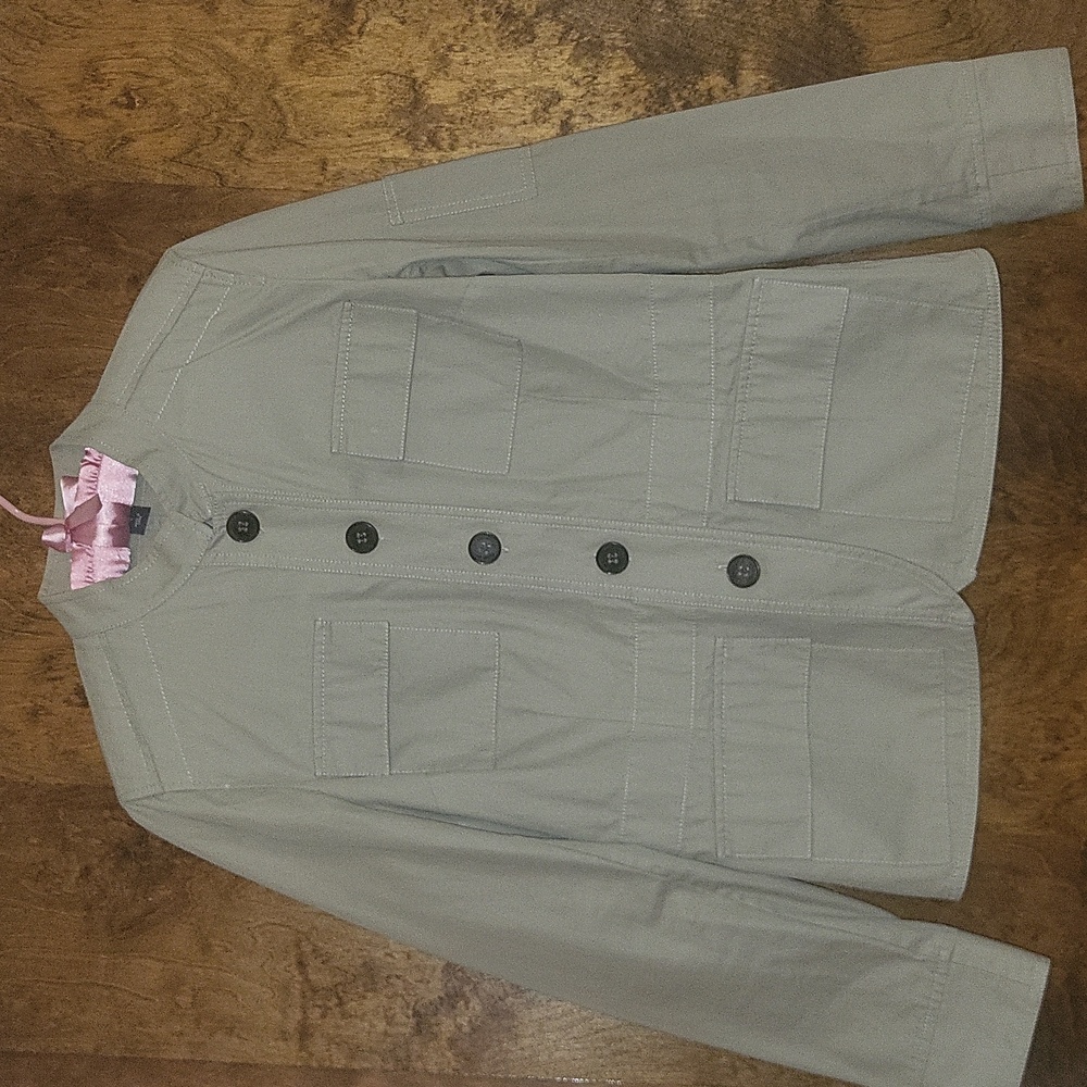 Kenneth Cole Reaction Military Jacket Size 8
